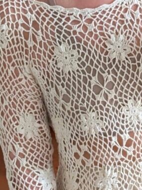 Vintage Bronte Knit By Hand Long Shirt